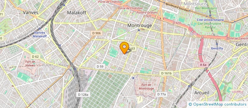 localisation de l'entreprise HAMLAT A ET MEDDOUR AHMED à MONTROUGE