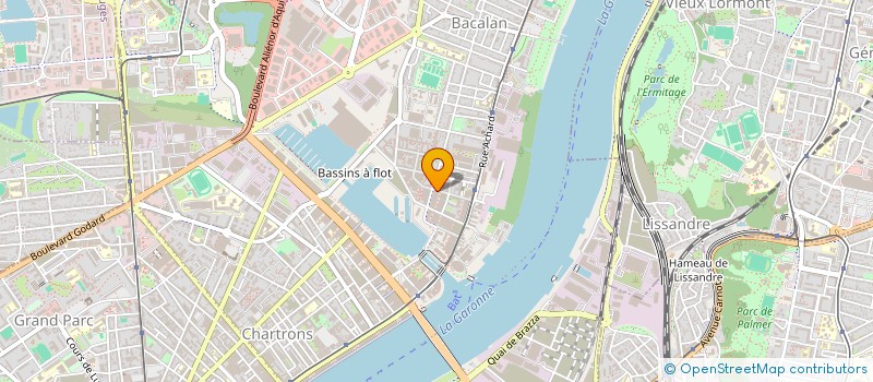 localisation de l'entreprise HAMLET BATI à BORDEAUX