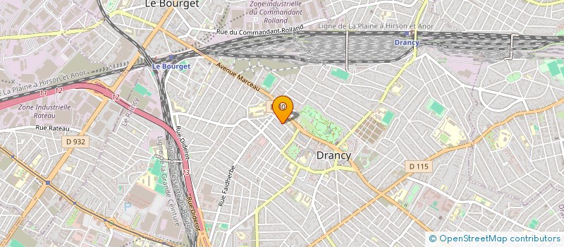localisation de l'entreprise HAMLET SERVICES à DRANCY