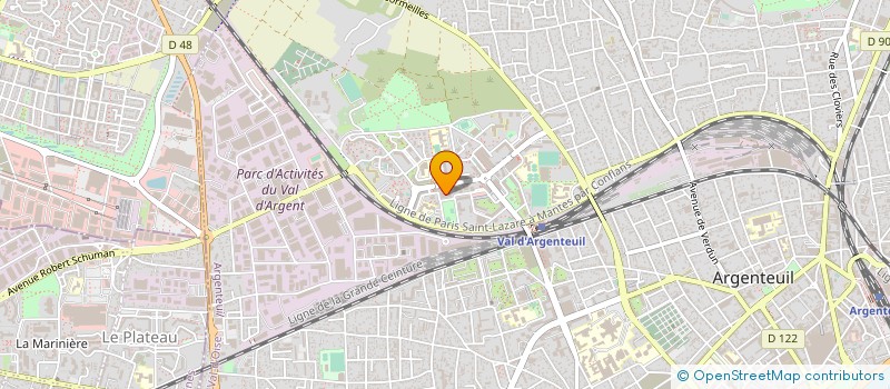 localisation de l'entreprise HAMMAD DJAMEL SERVICES  ARGENTEUIL