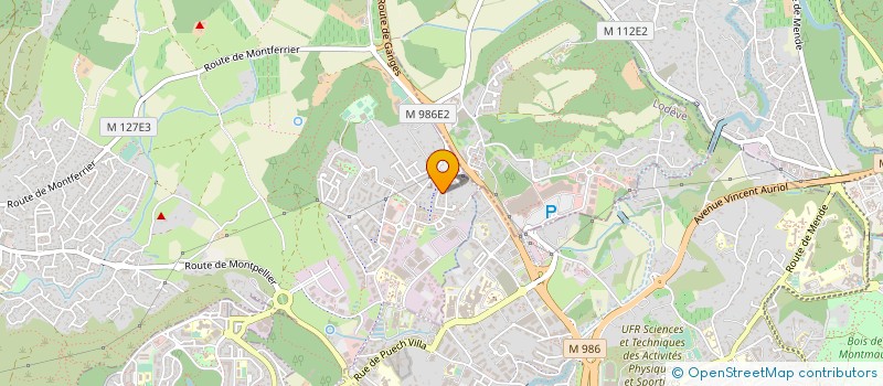 localisation de l'entreprise HAMMADI  GRABELS