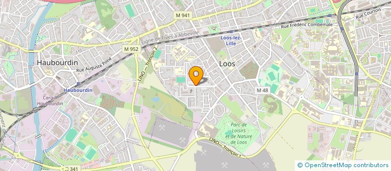 localisation de l'entreprise HAMMADI PRO  LOOS