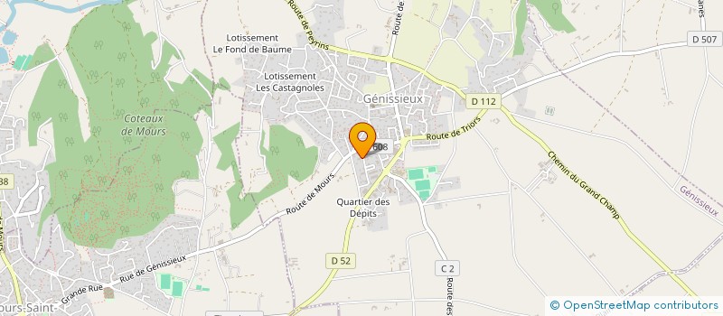 localisation de l'entreprise HAMMAM ARTS à GENISSIEUX