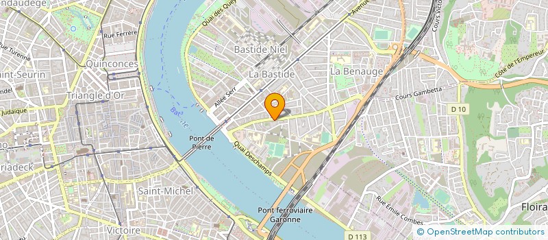 localisation de l'entreprise HAMMAM D'ORIENT SARL à BORDEAUX