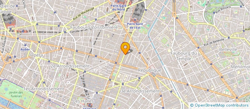 localisation de l'entreprise HAMMAM DE L ILE BLEUE à PARIS