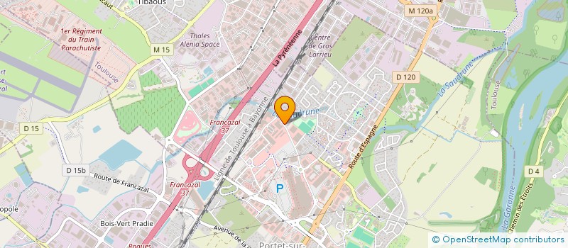 localisation de l'entreprise HAMMAM LE NIL  PORTET-SUR-GARONNE