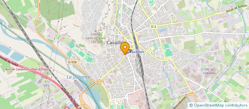 localisation de l'entreprise HAMMAM MAJORELLE  CAVAILLON