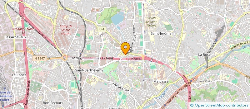 localisation de l'entreprise HAMMAM SPA ZAYM à MARSEILLE