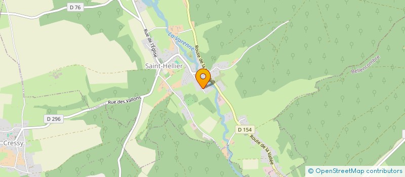 localisation de l'entreprise HAMMAOUI  SAINT-HELLIER