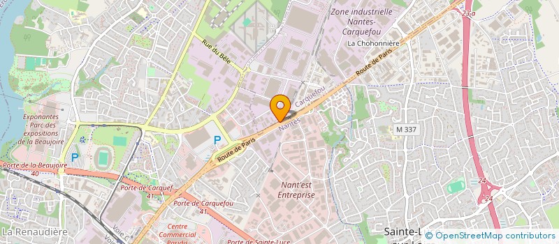 localisation de l'entreprise HAMMER ASSET MANAGEMENT  NANTES