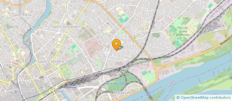 localisation de l'entreprise HAMMER IMMO  NANTES