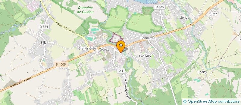 localisation de l'entreprise HAMMER TIME  SCIEZ