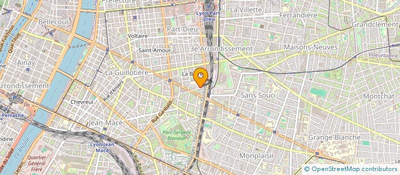 localisation de l'entreprise HAMMER TRADE  LYON