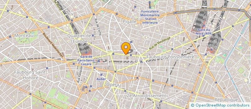 localisation de l'entreprise HAMMERSON HOLDING FRANCE  PARIS