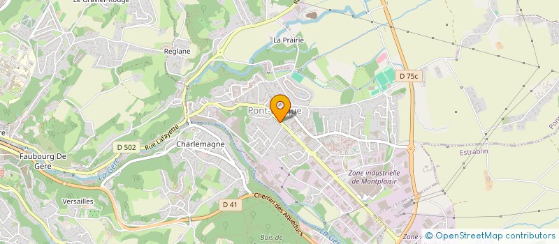 localisation de l'entreprise HAMMI  PONT-EVEQUE