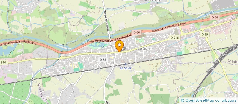 localisation de l'entreprise HAMMOU à LE SOLER