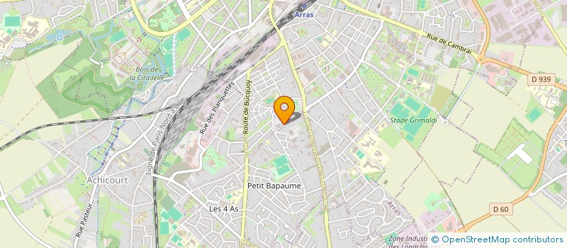 localisation de l'entreprise HAMMOUD LINA à ARRAS
