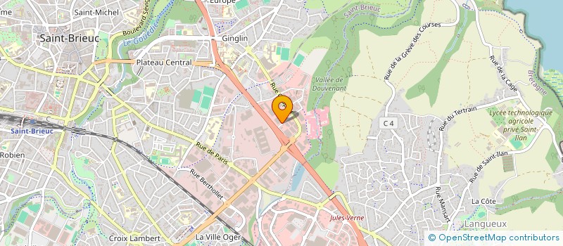 localisation de l'entreprise HAMON AUTOMOBILES  RENNES