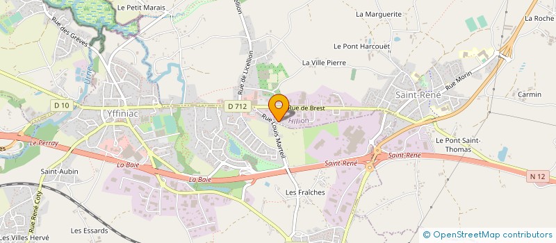 localisation de l'entreprise HAMON CONSTRUCTIONS à HILLION
