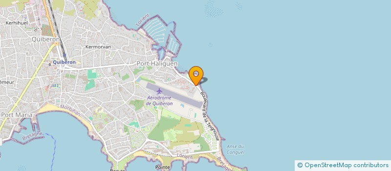 localisation de l'entreprise HAMON INDIVISION à QUIBERON