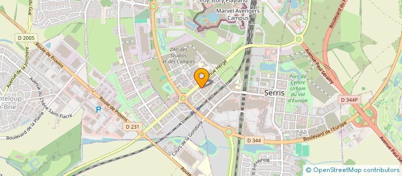 localisation de l'entreprise HAMON  ORAIN  CHESSY