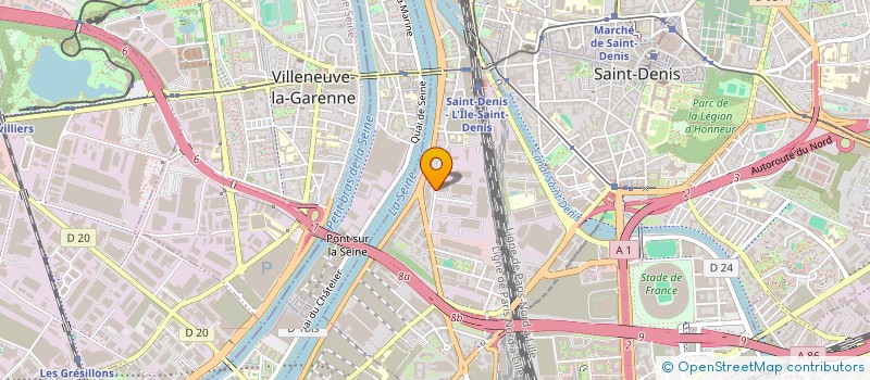 localisation de l'entreprise HAMON THERMAL EUROPE FRANCE  SAINT-DENIS