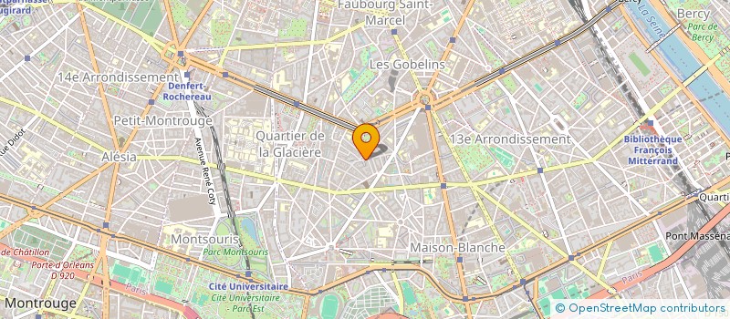 localisation de l'entreprise HAMOUCHE B ET HAMOUCHE A  PARIS