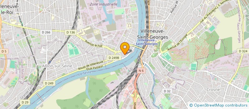 localisation de l'entreprise HAMOUDA RENOVATION à VILLENEUVE-LE-ROI