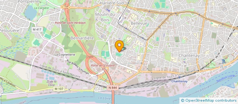 localisation de l'entreprise HAMOUM MIGUEL à NANTES