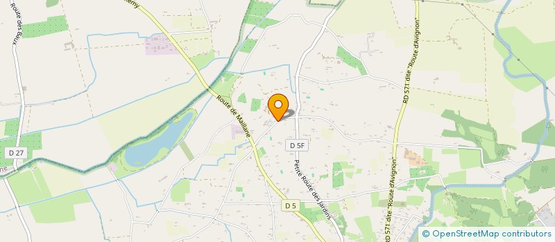 localisation de l'entreprise HAMOUMI & CIE  GRAVESON