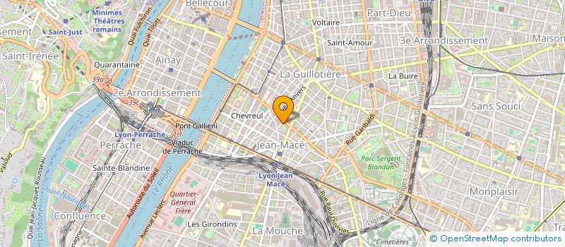 localisation de l'entreprise HAMPA BAT  LYON