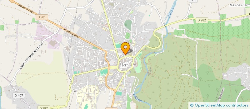 localisation de l'entreprise HAMPARTZOUMIAN  UZES