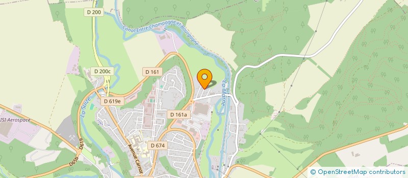 localisation de l'entreprise HAMPE FRISER à CHAUMONT