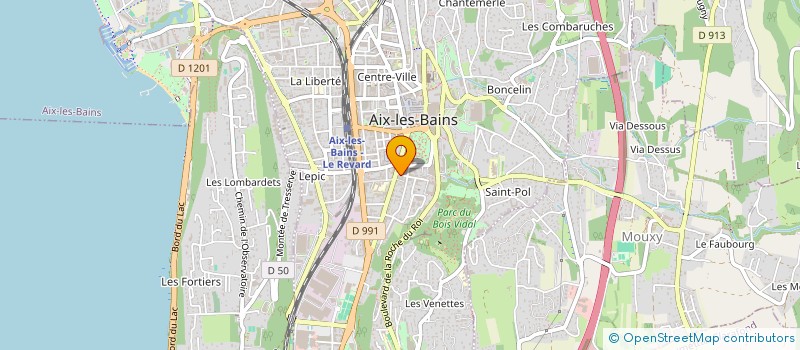 localisation de l'entreprise HAMPI  AIX-LES-BAINS