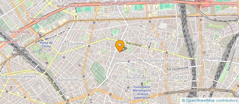 localisation de l'entreprise HAMROUNE HOCINE ET HAMROUNE ABDELMAJID  PARIS