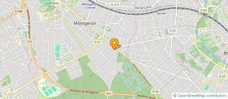 localisation de l'entreprise HAMSAYA  MONTGERON