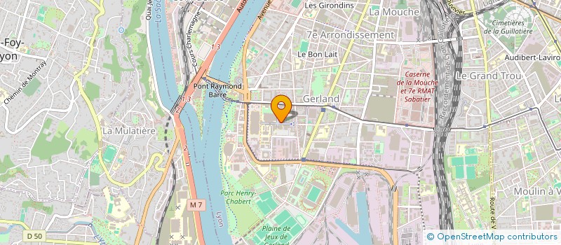 localisation de l'entreprise HAMSON  LYON