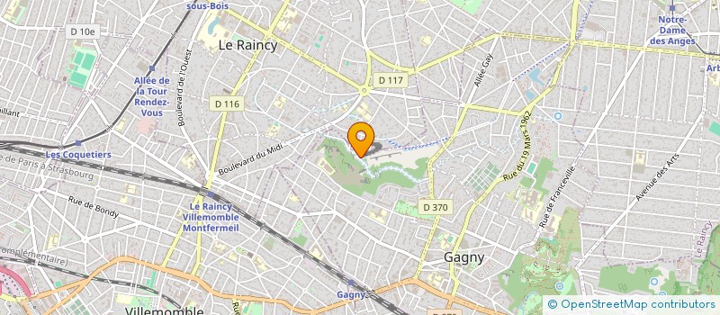 localisation de l'entreprise HAMUNOR à GAGNY