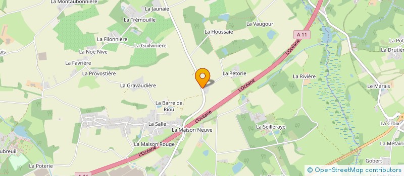 localisation de l'entreprise HAMY  CARQUEFOU