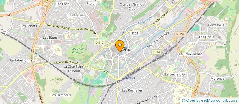 localisation de l'entreprise HAMYOLI à DREUX