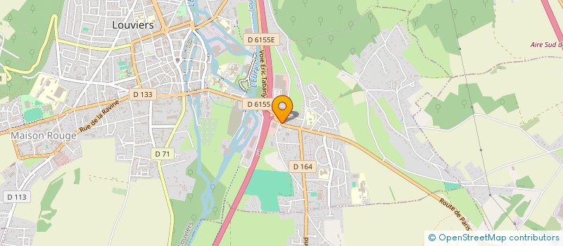 localisation de l'entreprise HAMZA à LOUVIERS