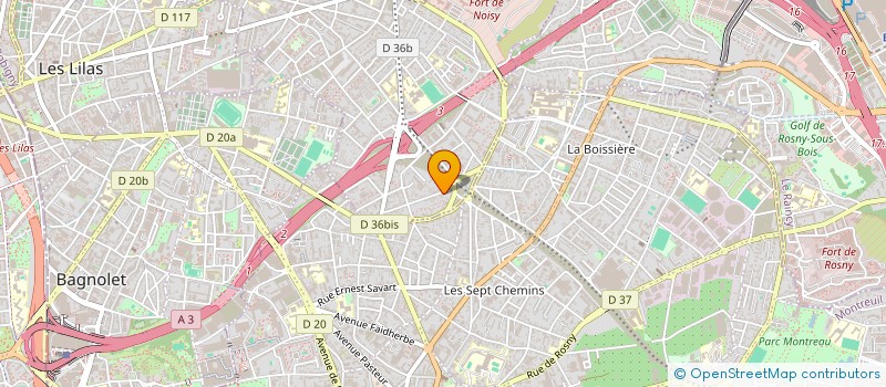 localisation de l'entreprise HAMZA à ROMAINVILLE
