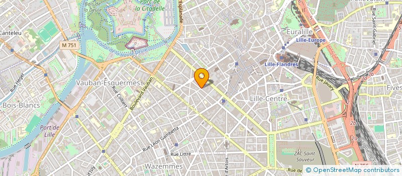 localisation de l'entreprise HAMZEL à LILLE