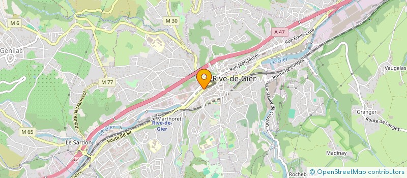 localisation de l'entreprise HAN à RIVE-DE-GIER