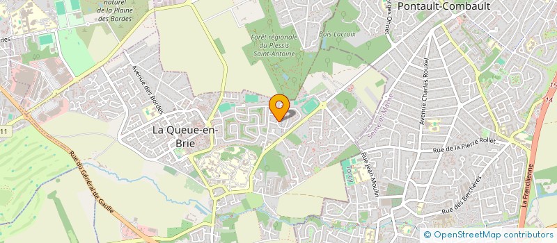 localisation de l'entreprise HAN DY CAP VERS L'AVENIR  LA QUEUE-EN-BRIE