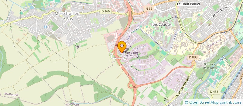 localisation de l'entreprise HAN EUROPE à MULHOUSE