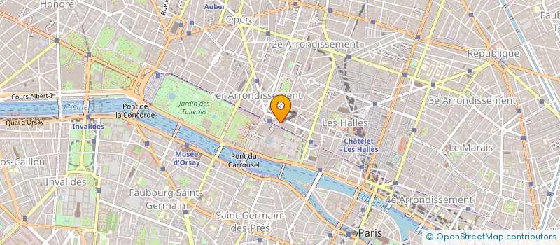 localisation de l'entreprise HAN FONG GALERIE à PARIS