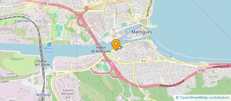 localisation de l'entreprise HAN INGENIERIE à MARTIGUES