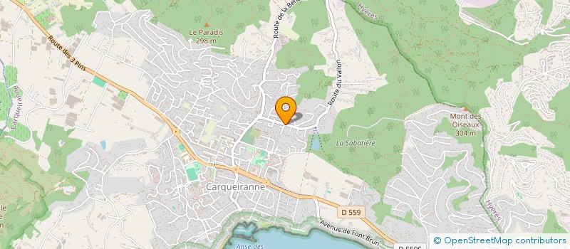 localisation de l'entreprise HANA à HYERES