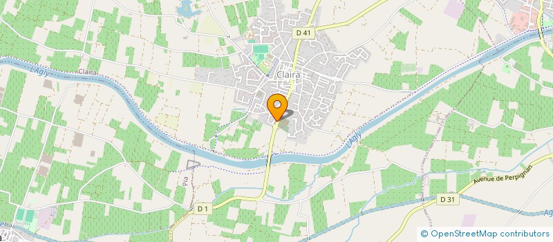 localisation de l'entreprise HANA  CLAIRA